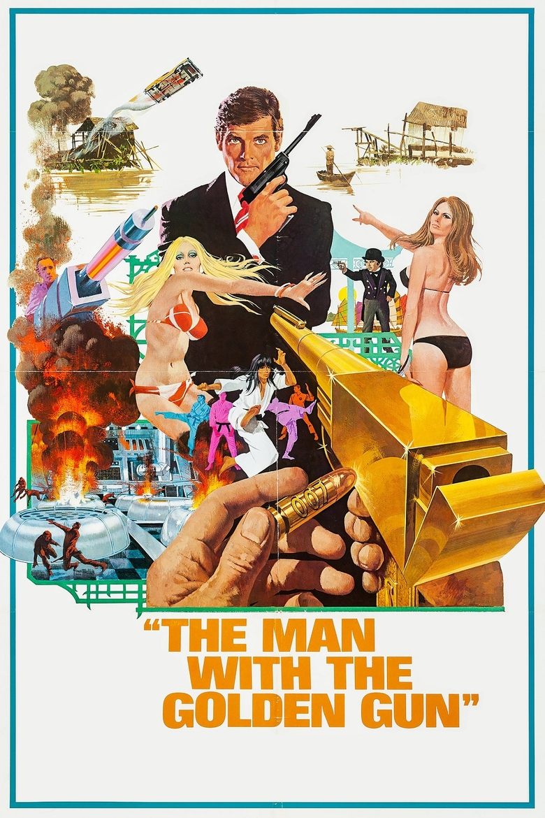 The Man with the Golden Gun movie poster